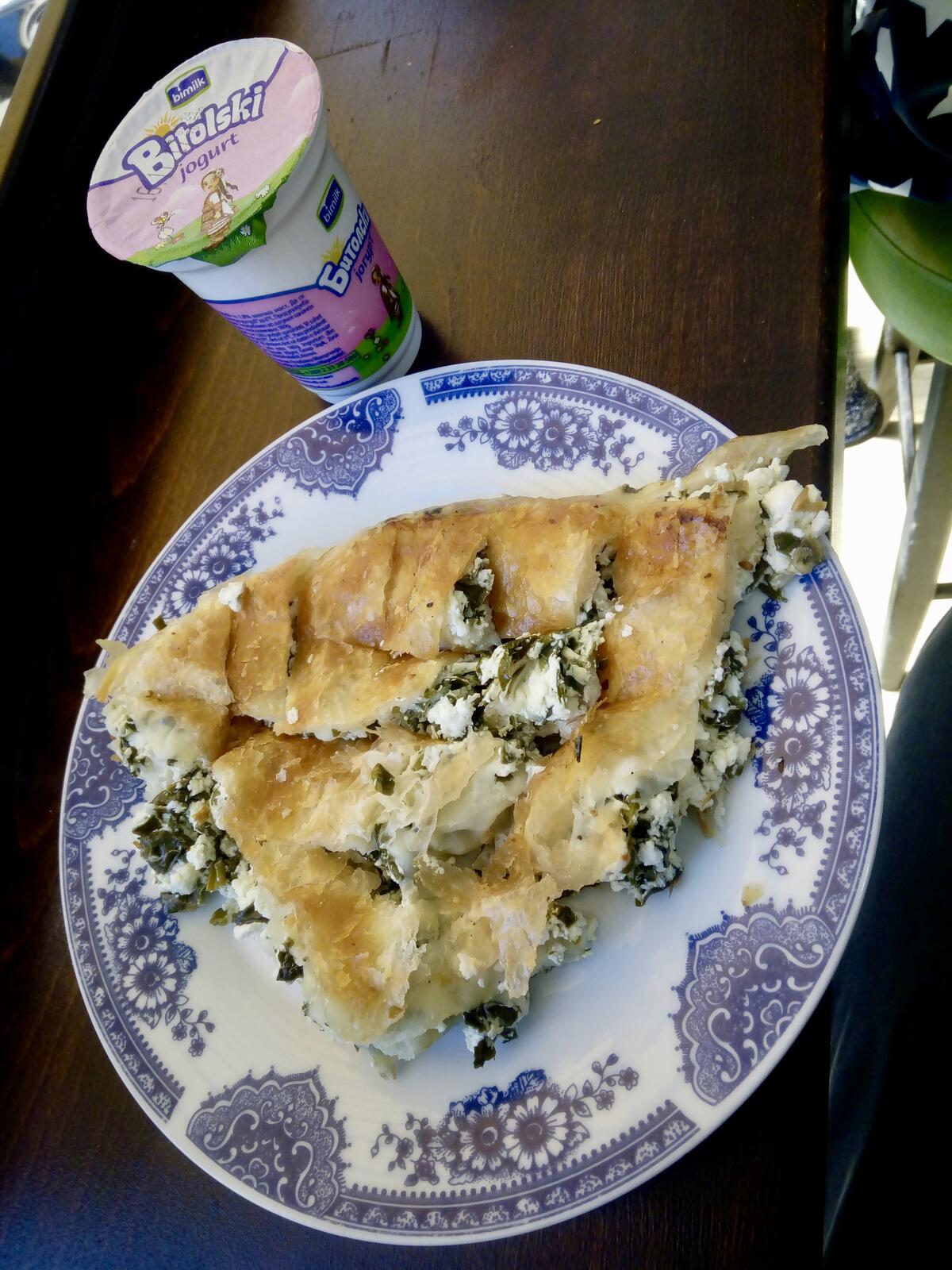 fullsizeoutput_984 delicious burek, not as traditionally crunch and heavy but tasty and light